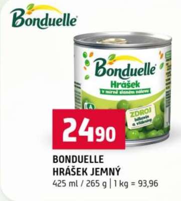 Bonduelle Hrášek jemný