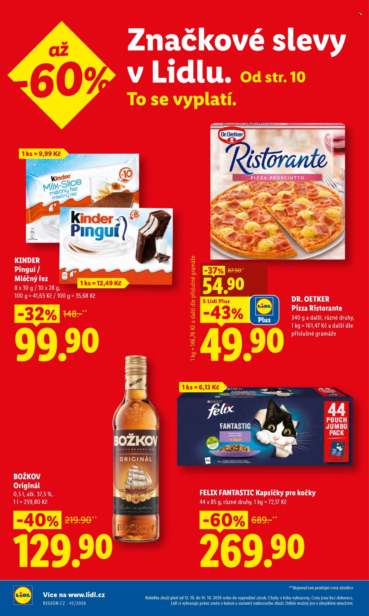 Leták Lidl - 12. 10. 2026 - 14. 10. 2026. Strana 2