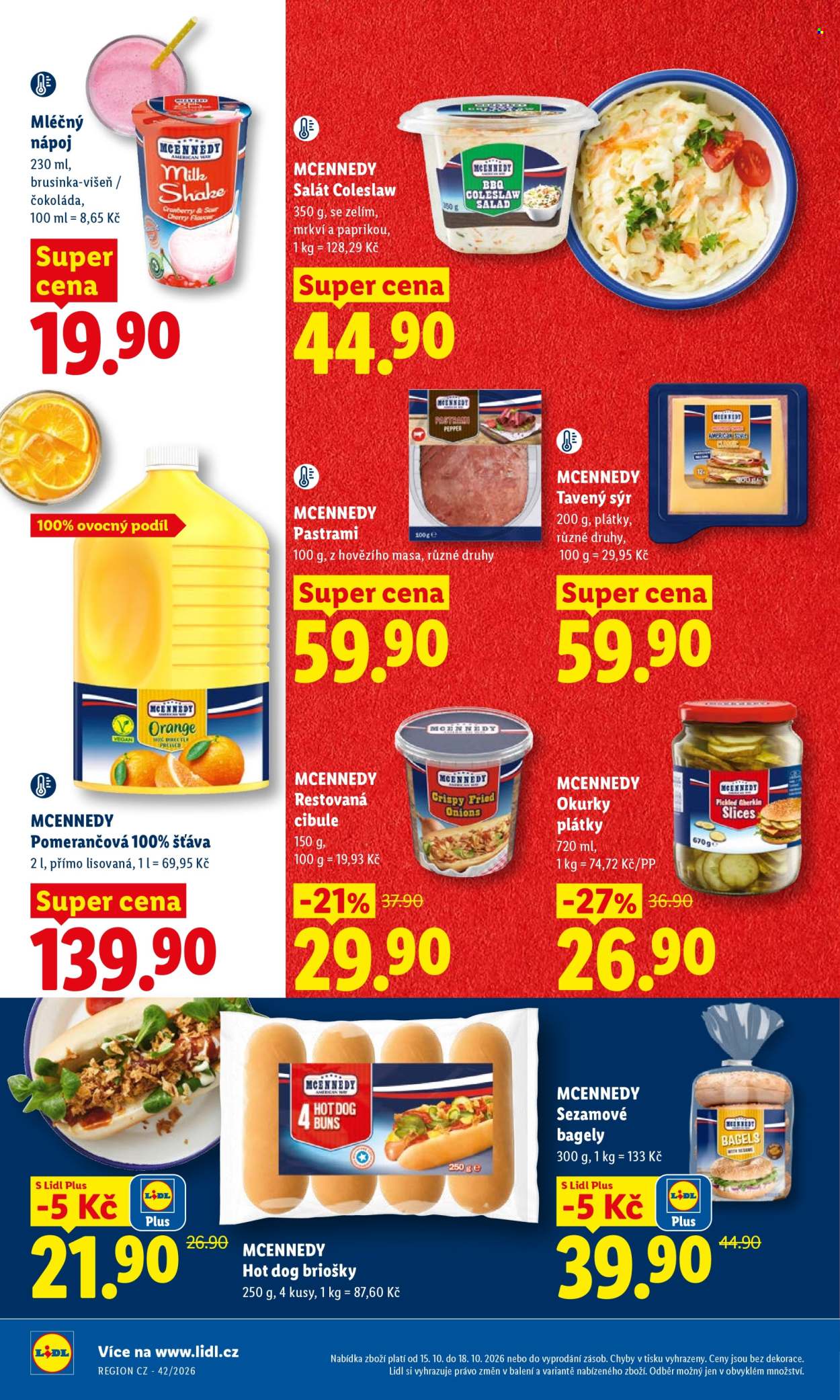 Leták Lidl - 15. 10. 2026 - 18. 10. 2026. Strana 18