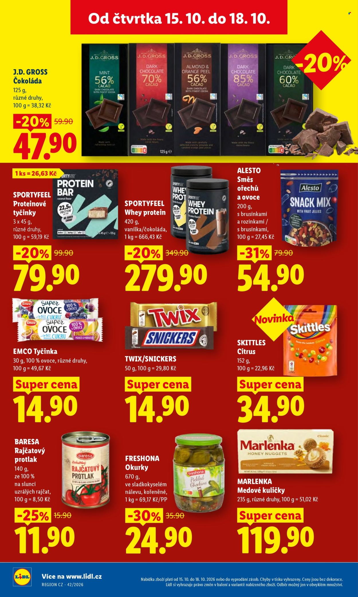 Leták Lidl - 15. 10. 2026 - 18. 10. 2026. Strana 24