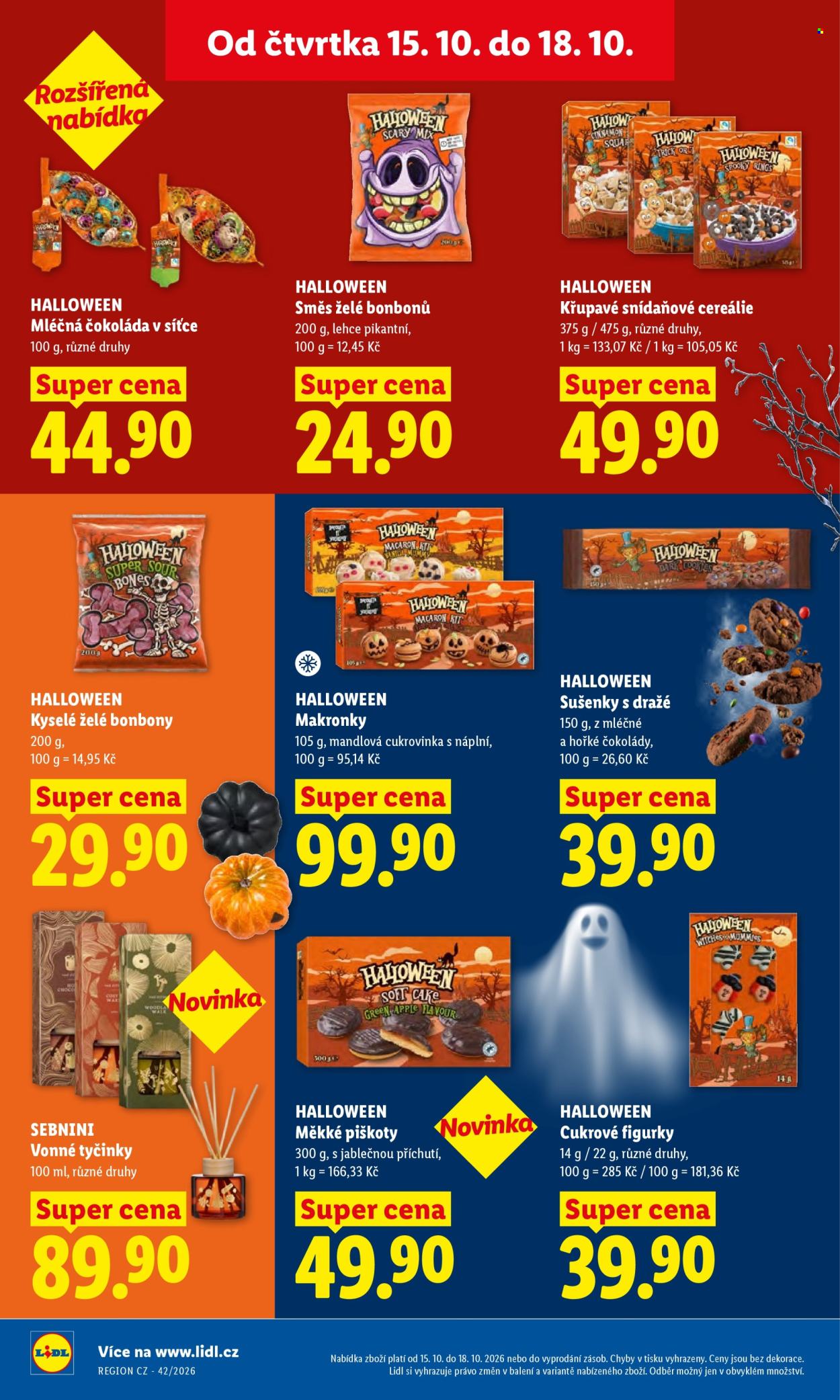 Leták Lidl - 15. 10. 2026 - 18. 10. 2026. Strana 34