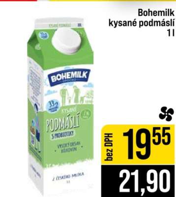 Bohemilk kysané podmáslí