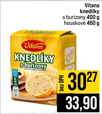Vitana Knedlíky s burizony