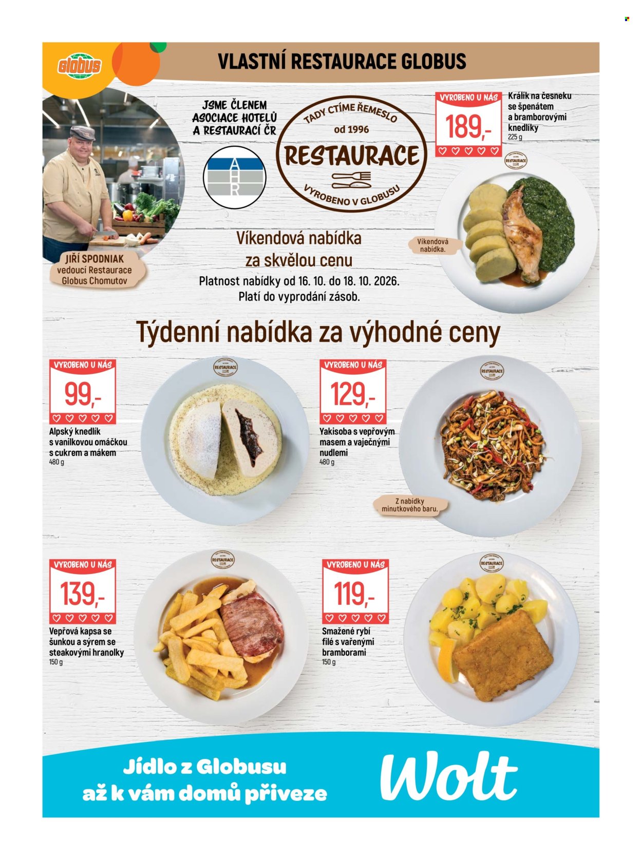 Leták Globus - 14. 10. 2026 - 20. 10. 2026. Strana 9