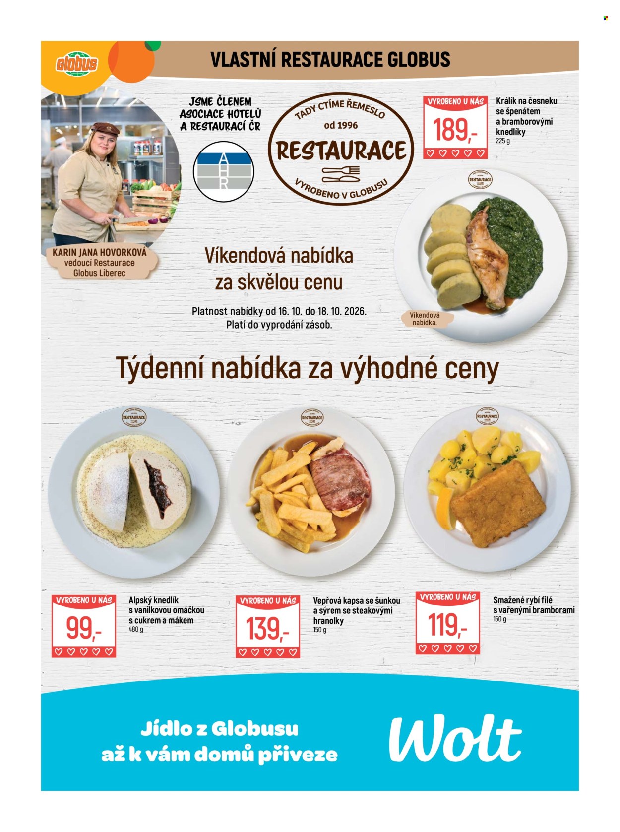 Leták Globus - 14. 10. 2026 - 20. 10. 2026. Strana 9