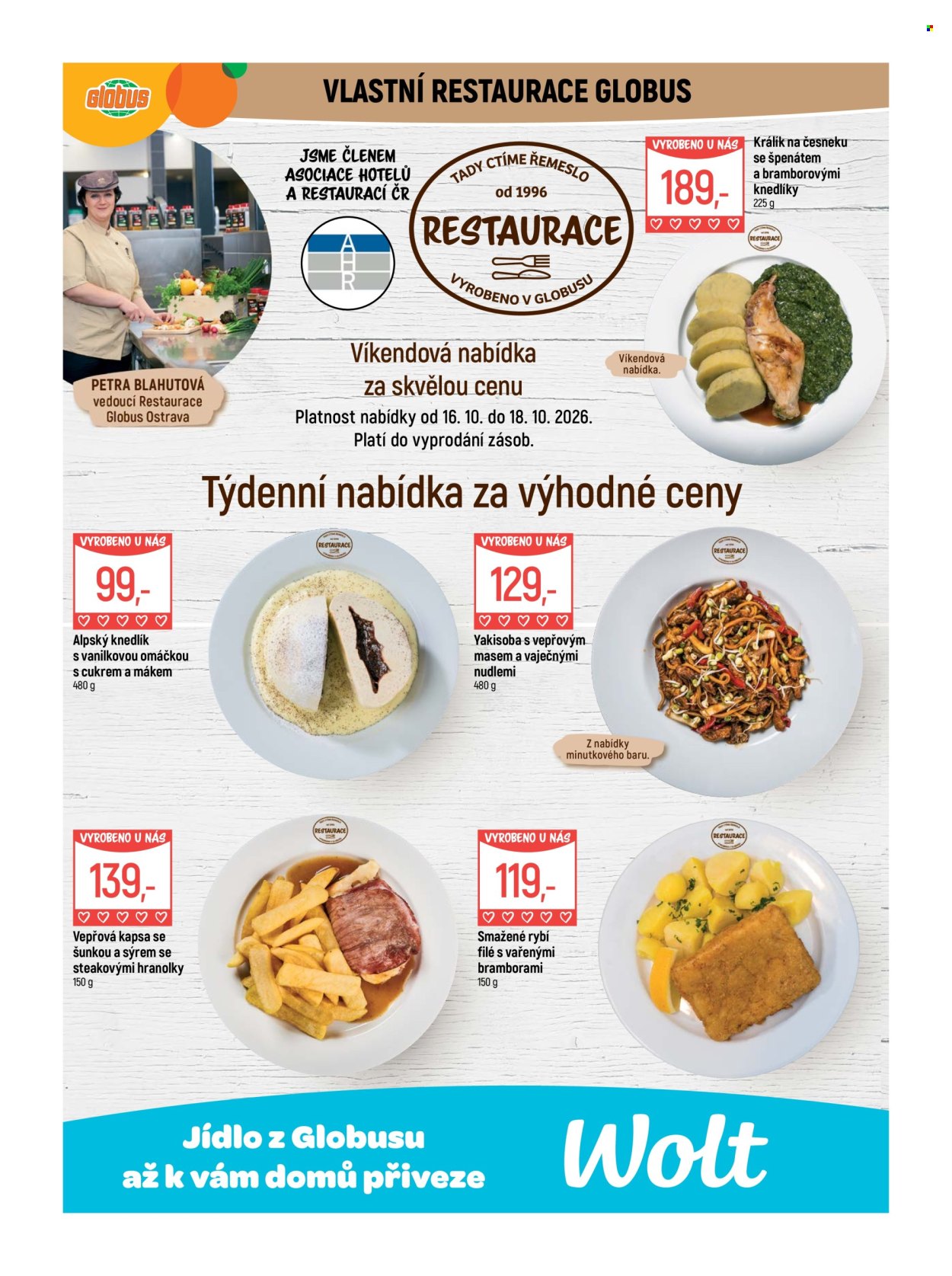 Leták Globus - 14. 10. 2026 - 20. 10. 2026. Strana 9