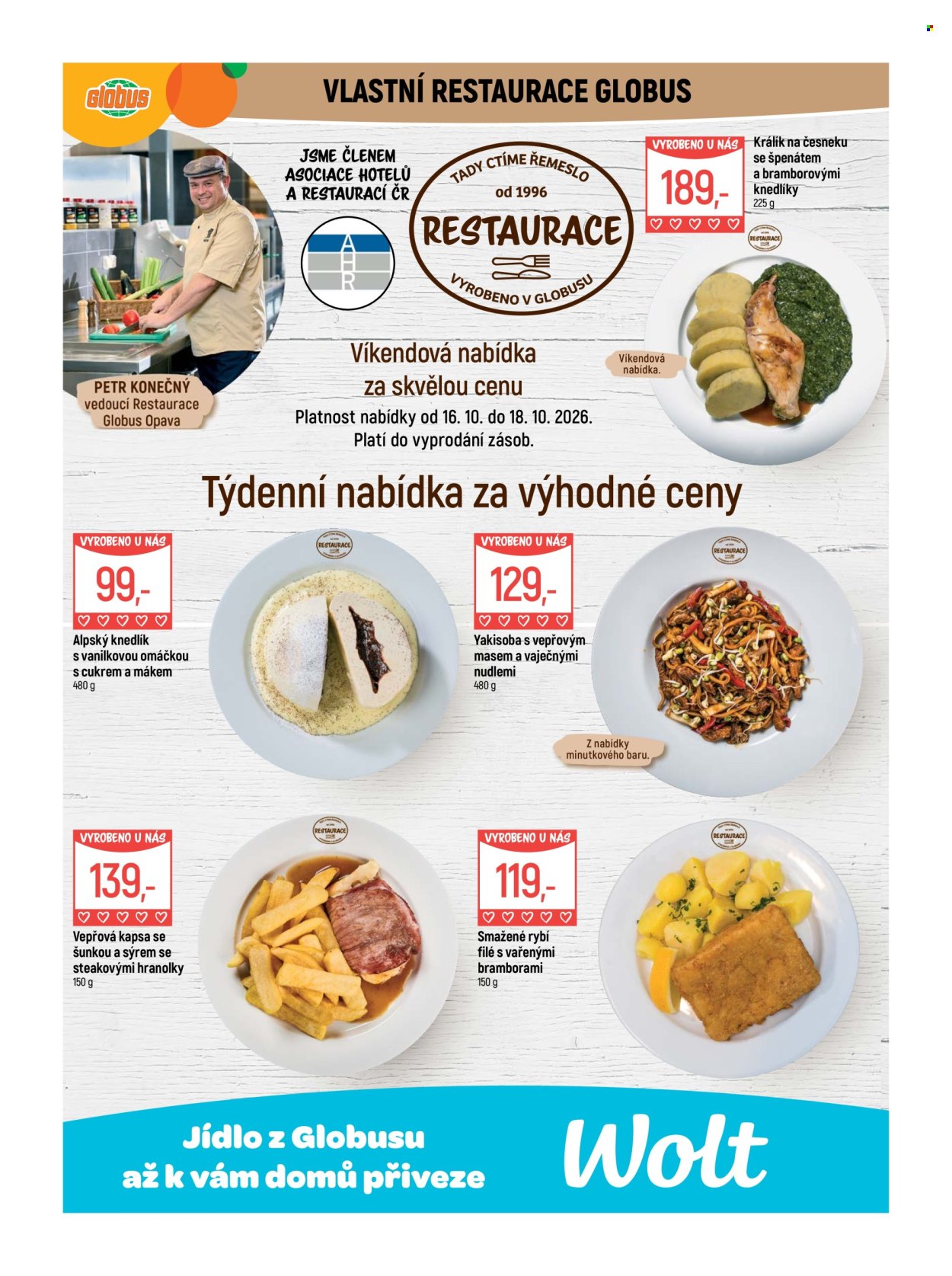 Leták Globus - 14. 10. 2026 - 20. 10. 2026. Strana 9