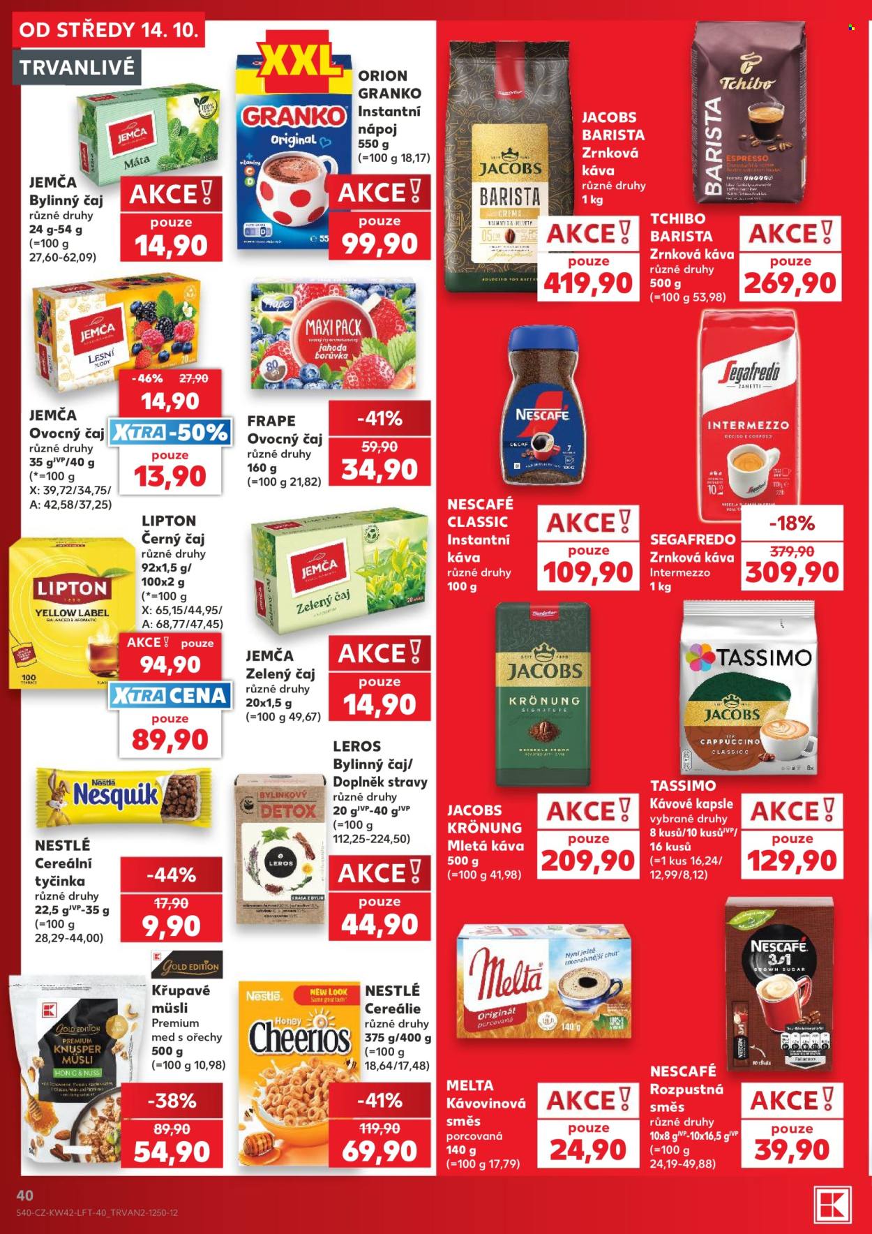 Leták Kaufland - 14. 10. 2026 - 20. 10. 2026. Strana 40