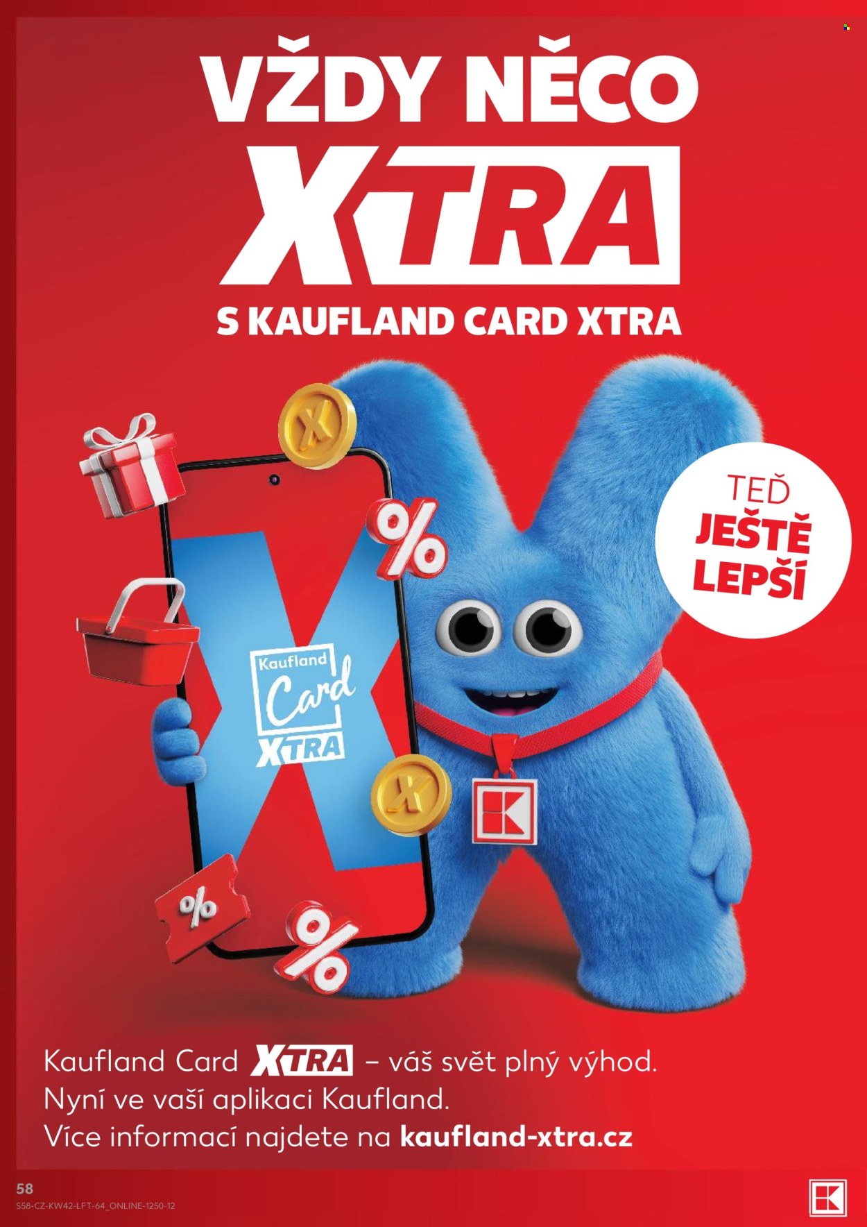 Leták Kaufland - 14. 10. 2026 - 20. 10. 2026. Strana 58