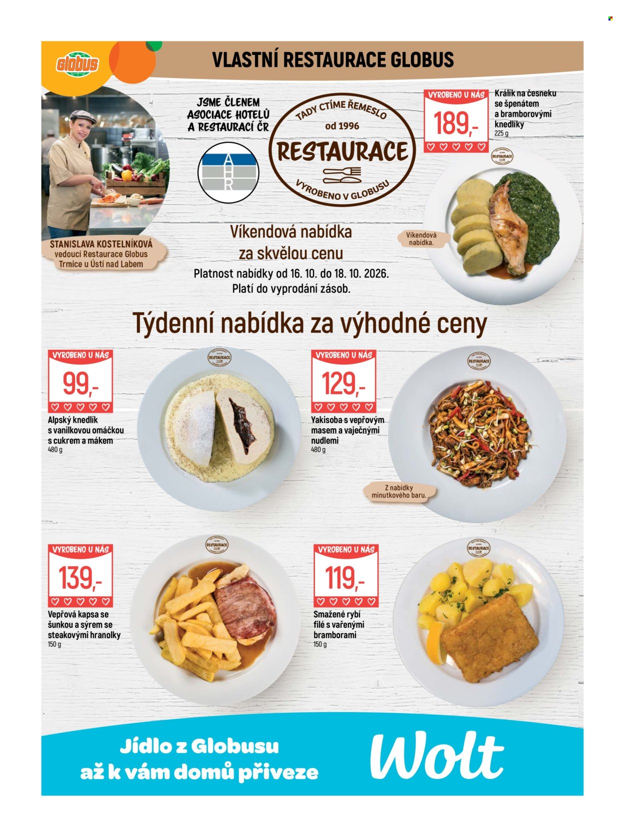 Leták Globus - 14. 10. 2026 - 20. 10. 2026. Strana 9