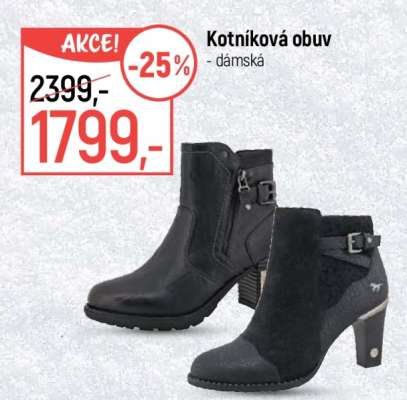 Kotníková obuv dámská