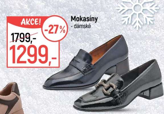 Mokasíny dámské