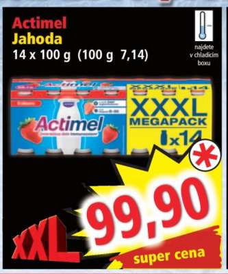 Actimel jahoda