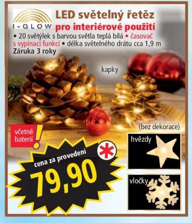 Led světelný řetěz