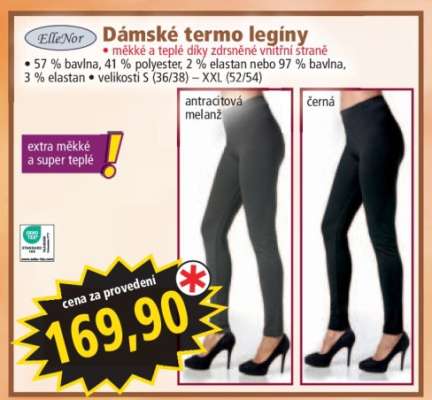Dámské termo legíny