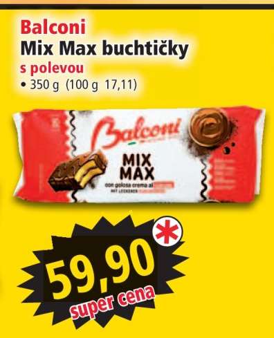 Balconi Mix Max buchtičky