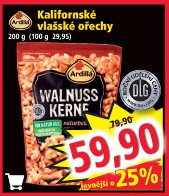 Kalifornské vlašské ořechy