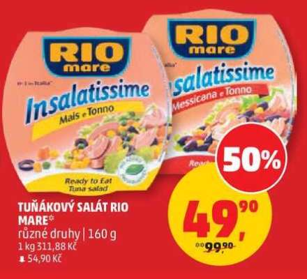 TUŇÁKOVÝ SALÁT RIO MARE*