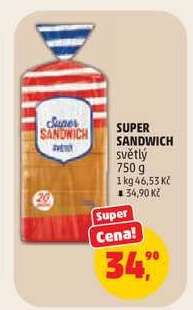 Super Sandwich světlý