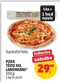 PIZZA TĚSTO XXL LANDMANNS