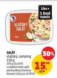 Salát vlašský, camping 150 g