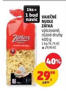 VAJEČNÉ NUDLE ZÁTKA