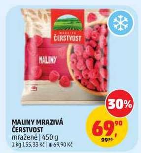 MALINY MRAZIVÁ ČERSTVOST