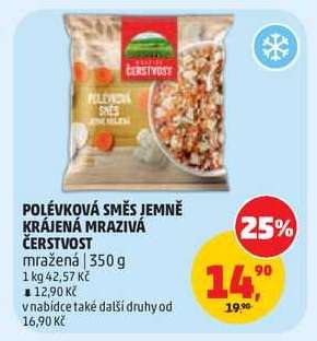 POLÉVKOVÁ SMĚS JEMNĚ KRÁJENÁ MRAZIVÁ ČERSTVOST