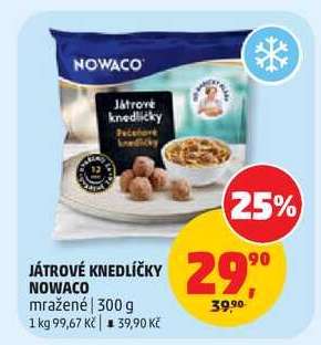 Játrové knedlíčky Nowaco