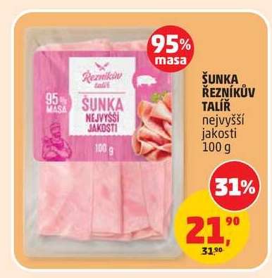 ŠUNKA ŘEZNÍKŮV TALÍŘ