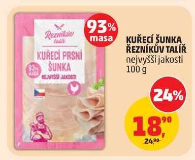KUŘECÍ ŠUNKA ŘEZNÍKŮV TALÍŘ