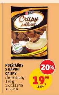 POLŠTÁŘKY S NÁPLNÍ CRISPY