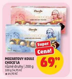 MOZARTOVY KOULE CHOCO‘LA