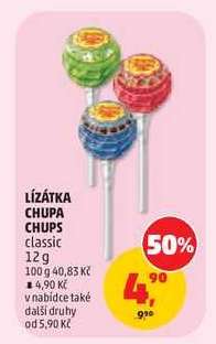LÍZÁTKA CHUPA CHUPS