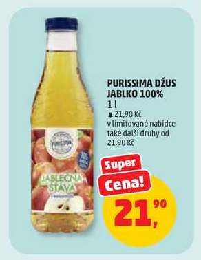 PURISSIMA DŽUS JABLKO 100%