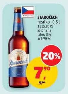 Staročech nealko 0,5 l