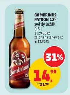 Gambrinus Patron 12