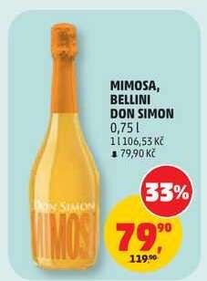Mimosa, Bellini Don Simon