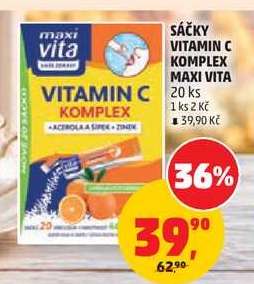 SÁČKY VITAMIN C KOMPLEX MAXI VITA