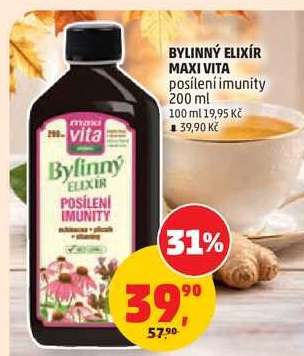 BYLINNÝ ELIXÍR MAXI VITA