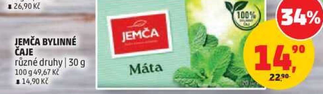 Jemča bylinné čaje