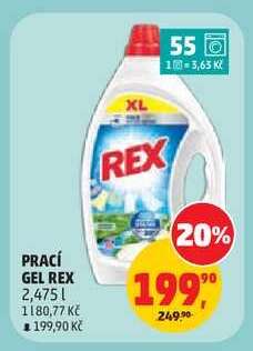 PRACÍ GEL REX