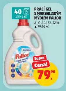 Prací gel s marseillským mýdlem Pallor