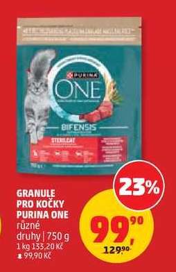 GRANULE PRO KOČKY PURINA ONE*