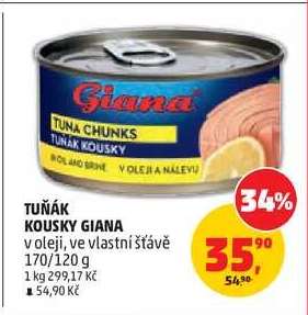 TUŇÁK KOUSKY GIANA