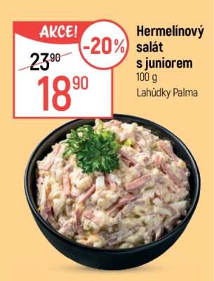Hermelínový salát s juniorem