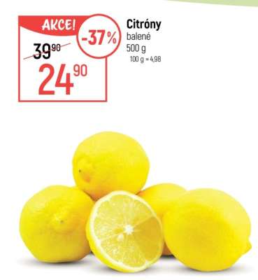 CITRONY balené |
