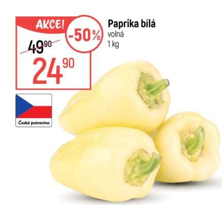 PAPRIKA BÍLÁ