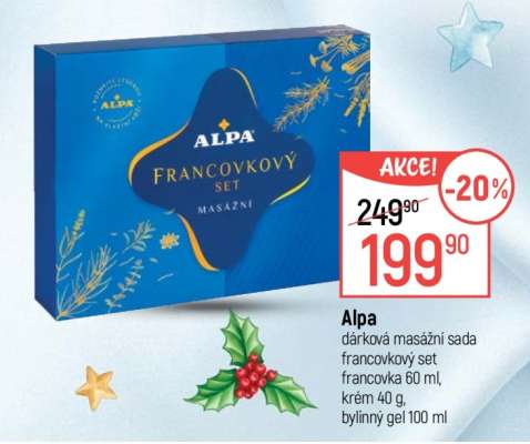 Alpa dárková masážní sada