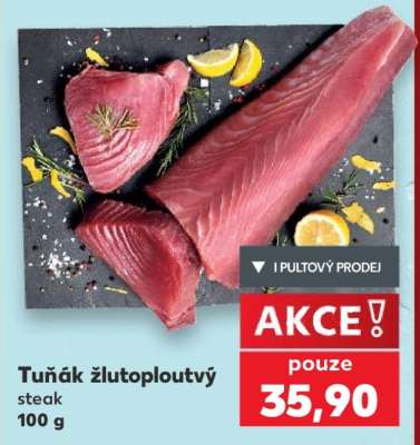 Tuňák žlutoploutvý – steak